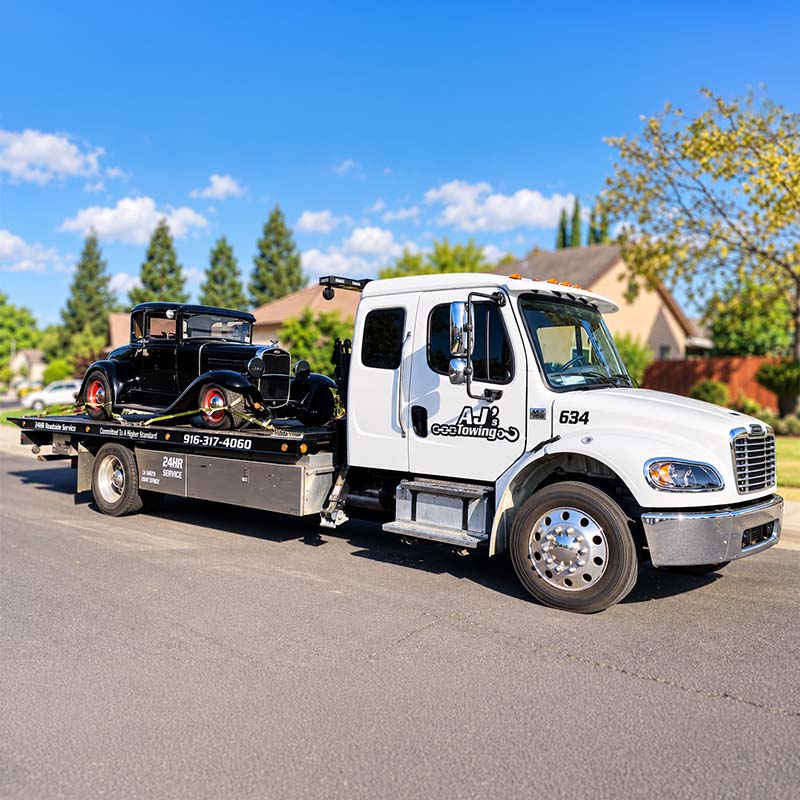 Light &Amp; Medium Duty Towing In Sacramento | Aj'S Towing