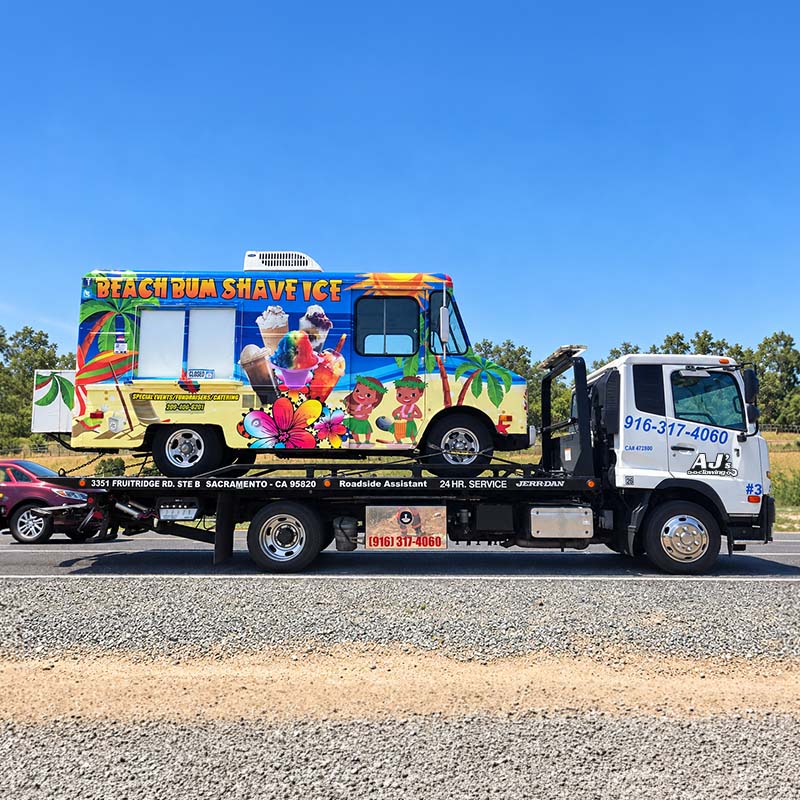 Heavy Duty Towing In Sacramento | Aj'S Towing