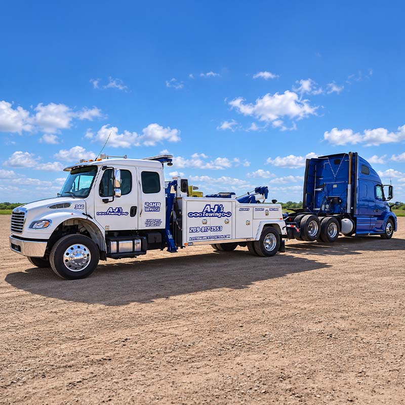 Heavy Duty Towing In Galt | Aj'S Towing